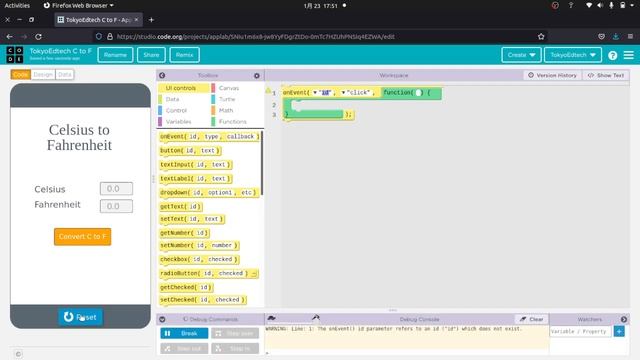 App Lab: Convert Celsius to Fahrenheit смотреть онлайн