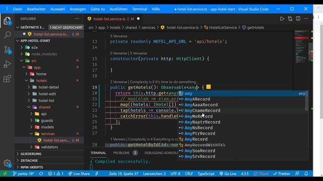 Tutoriel RxJS #18 - Transformer un Array arrivant d'une séquence d'Observable смотреть онлайн
