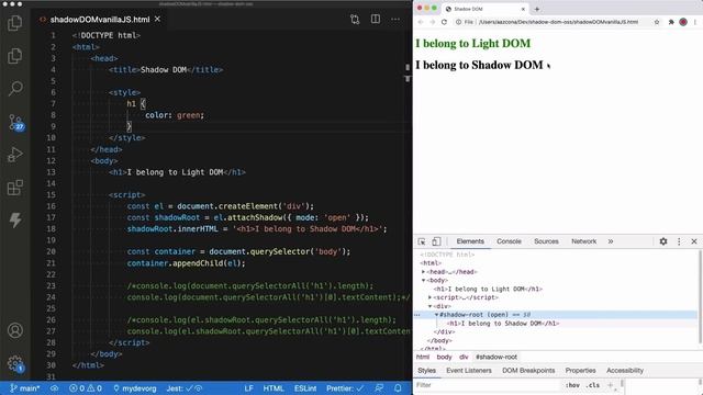 Explaining the Shadow DOM | Developer Quick Takes смотреть онлайн