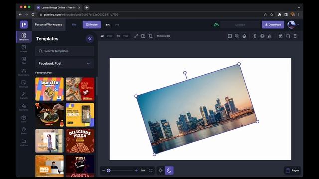 How to Rotate an Image Online смотреть онлайн