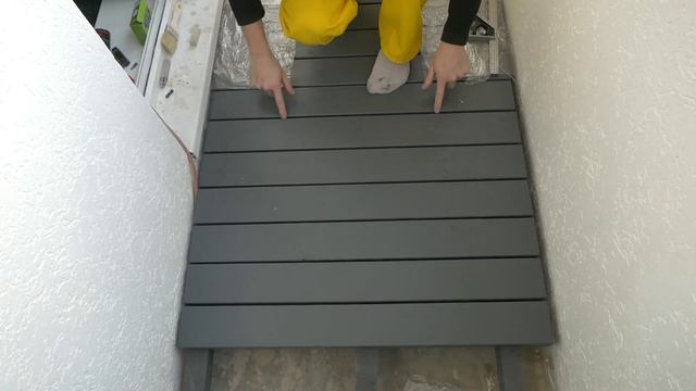 Деревянный пол на балконе. ТЕРРАСА на лоджии. смотреть онлайн