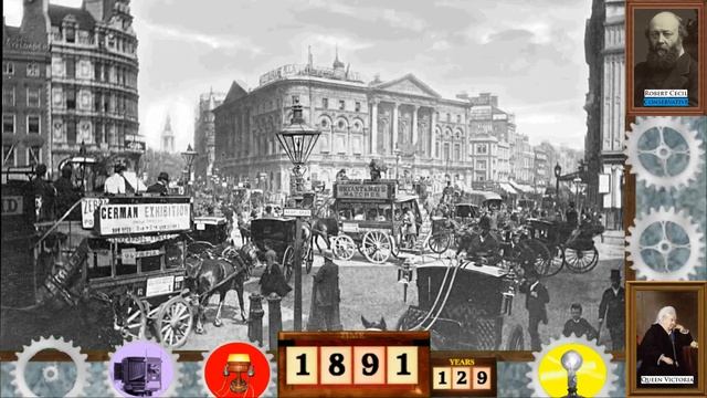 Piccadilly Circus: A Journey Through Time! (2020 to 1891) смотреть онлайн
