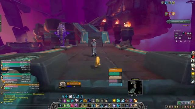 World of Warcraft - Restor Dru. миф 17 - 19 Keys Push. Random party смотреть онлайн