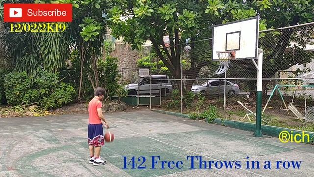 142 Free Throws in a row (SKLZ Kick Out 360 Basketball Return System) #SKLZ #SKLZKICKOUT #BALLRETUR смотреть онлайн