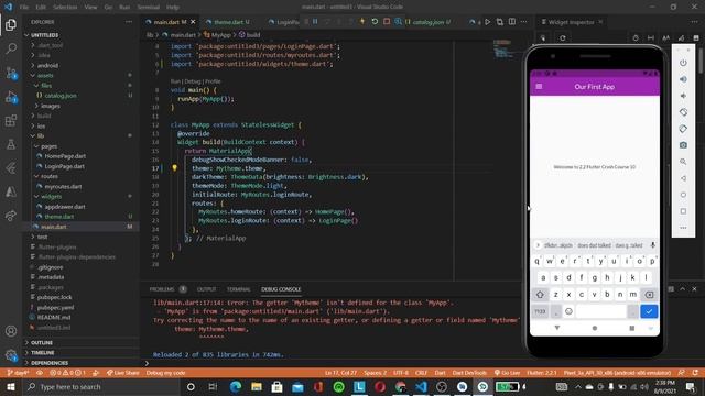 Advance Flutter Crash Course 2021-2022 | JSON Model |Theme | Hindi/Urdu смотреть онлайн