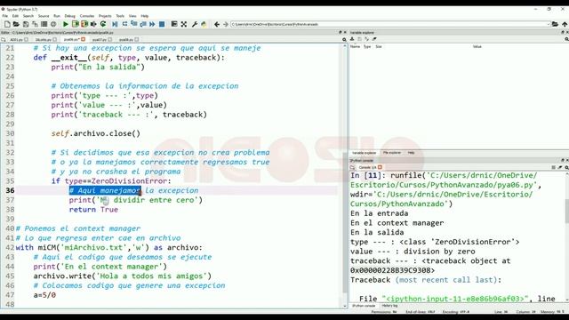 Context Manager II - 6 - Python Avanzado tutorial en español смотреть онлайн