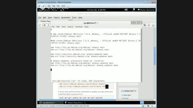 Installing a current rsyslog version on Debian 7 смотреть онлайн