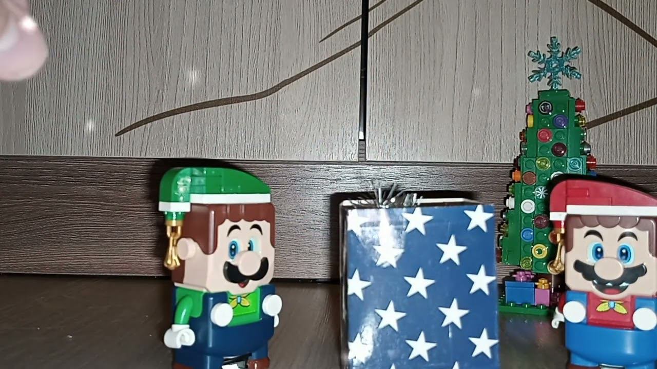 My Christmas & New Year Advent Calendar mini surprises by Lego Super Mario & Luigi. Day 7 #shorts смотреть онлайн