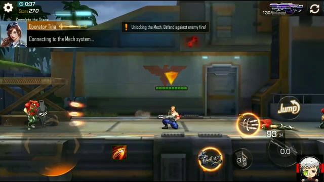 Contra: Return Android (Story Mode) 1-2 Warehouse Assault смотреть онлайн