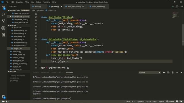 PyQT5 Add Book Function: PyQT5 GUI Project - Full Stack Python Programming смотреть онлайн