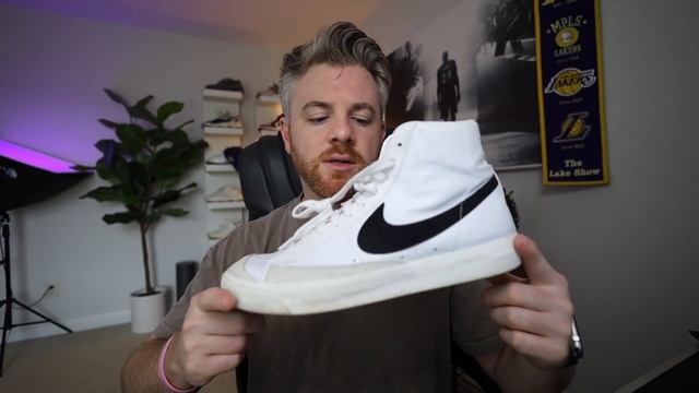 IS THE NIKE BLAZER MID 77 VINTAGE STILL BETTER THAN ANY OFF-WHITE??? смотреть онлайн