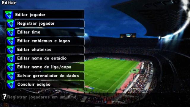 PES 2018 PSP (PPSSPP) Brasileirao Atualizado & Europe - Download ISO And Savedata