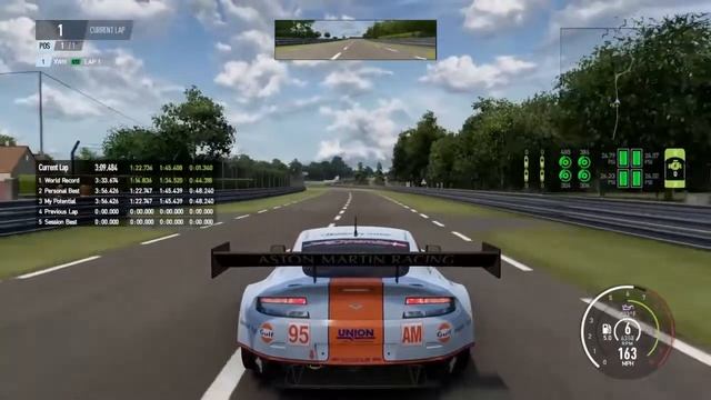 Project CARS 2 Aston Martin Vantage GTE @ Le Mans 3:56.813 No Assists + Set-up смотреть онлайн