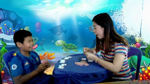 Go Fish Card Game (Do you have ....? Yes, I do./No, I don't.) смотреть онлайн
