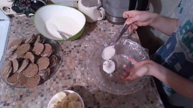 ТОРТ БЕЗ ВЫПЕЧКИ ИЗ ПРЯНИКОВ. ОЧЕНЬ ВКУСНО смотреть онлайн