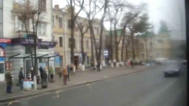 Винница. Поездка в трамвае KT4C VinWay №224 по маршруту №4 от Ж/Д вокзала до Барского шоссе смотреть онлайн