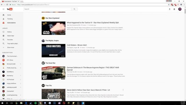 Taking A Tour Of The New Youtube Layout! Dark Mode, New icons, & More! смотреть онлайн