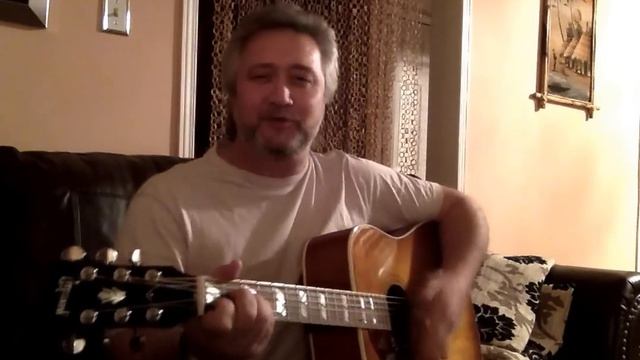 Моя первая песня под гитару.. смотреть онлайн