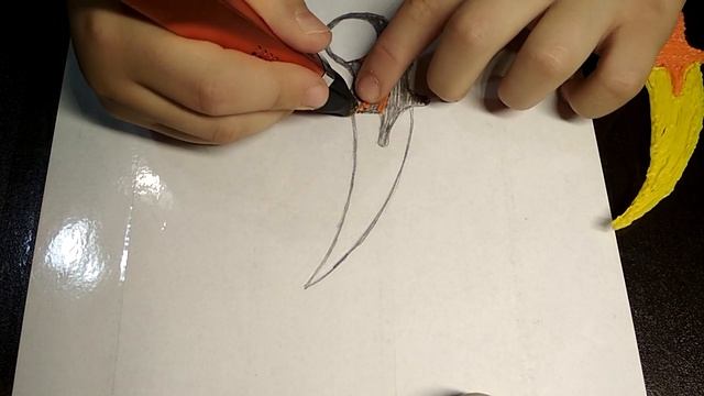 Рисуем мини керамбит 3D ручкой смотреть онлайн