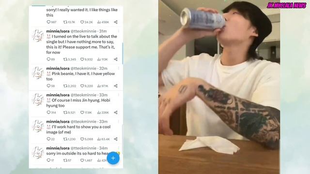 Jungkook New Lip Piercing - Jk Weverse Live Workout 2023 - Jungkook Seven 29.06.2023