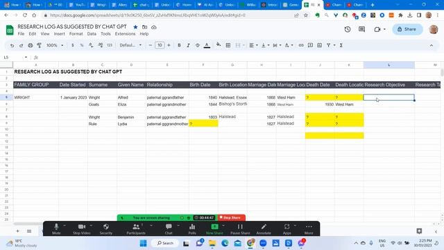Chat GPT Research Genie: setting up research log the easy way смотреть онлайн