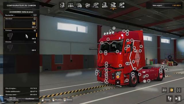 Euro Truck Simulator 2 | DLC RENAULT TRUCKS T Tuning Pack смотреть онлайн