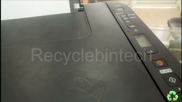 Canon G3411 not printing only empty paper coming out solved 100% working