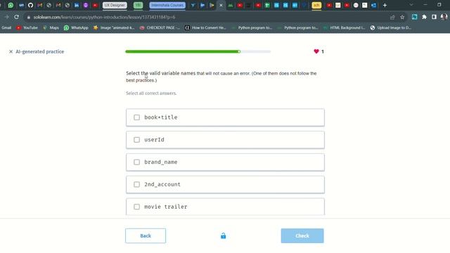18 AI generated practice | Introduction to Python | Sololearn смотреть онлайн