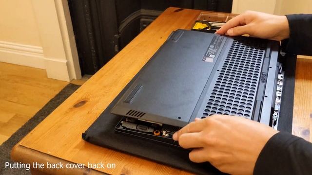 Lenovo Legion 5p - 1TB SSD install ADATA XPG SX8200 смотреть онлайн