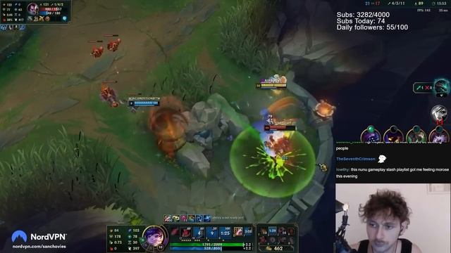 Scuttle Crab just 1v5'd my team... смотреть онлайн
