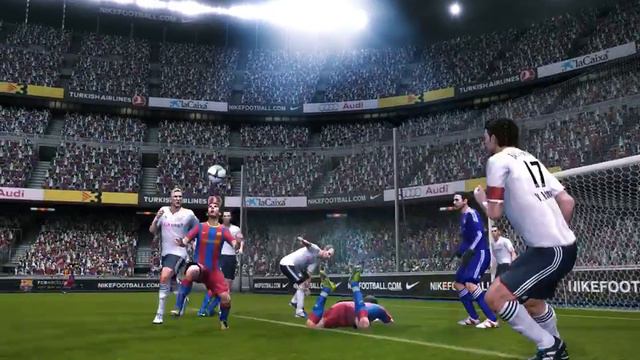 pes2011demo игра рукой ибры смотреть онлайн