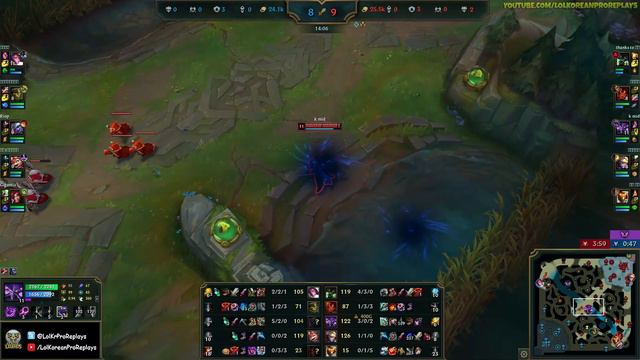 Kassadin vs Tristana [ MID ] Lol Korea Master Patch 14.4 ✅ смотреть онлайн