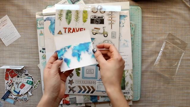 Обзор покупок для Скрапбукинга | Наборы бумаги, замша, ножи смотреть онлайн