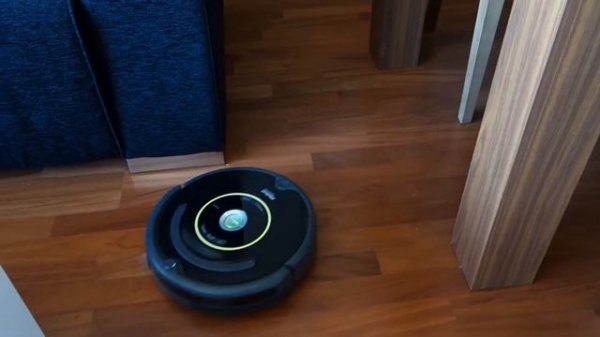 iRobot Roomba 650 уборка ламината