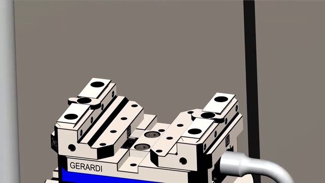 Компактные тиски GERARDI для 5-ти осевой обработки