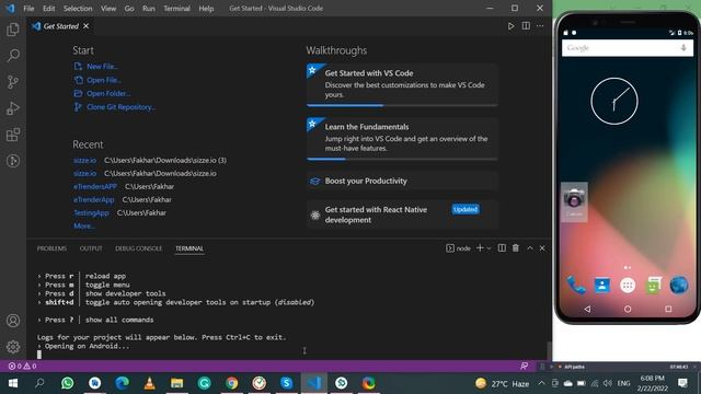How to create Expo React-Native Project | Expo CLI | React Native смотреть онлайн