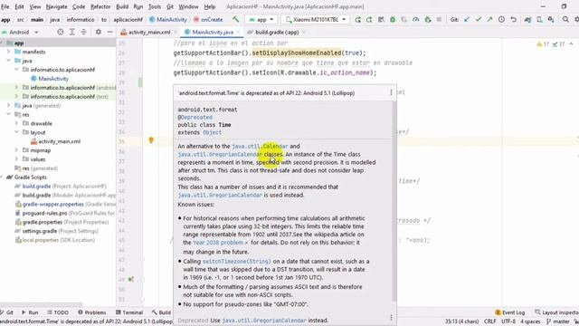 Clase Time deprecado-Alternativa Clase Calendar-Mostrar Fecha en TextView y Button en Android Studi смотреть онлайн