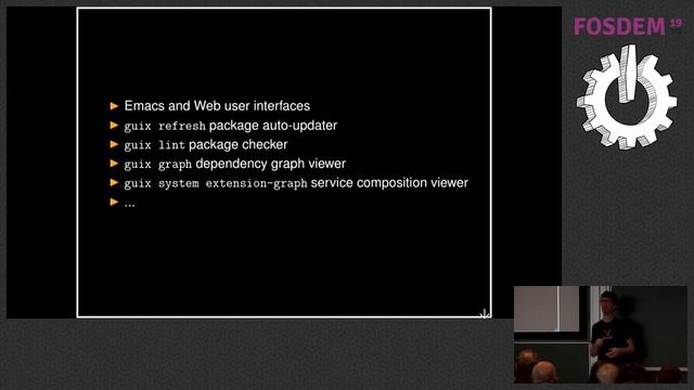 Building a whole distro on top of a minimalistic language The story of GNU Guix смотреть онлайн