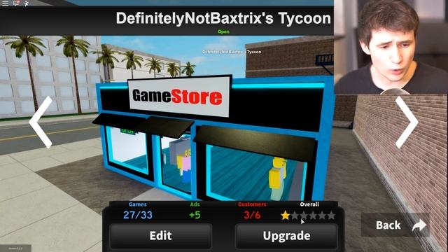 Building The BIGGEST GAME STORE POSSIBLE? // Roblox tycoon смотреть онлайн