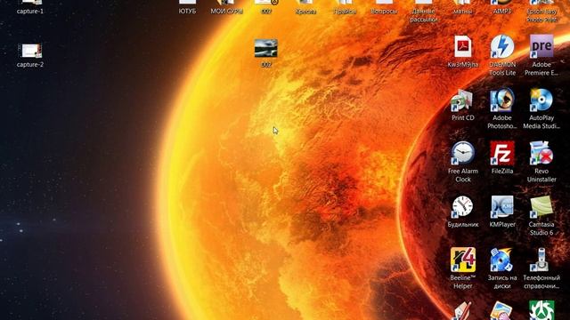 Как уменьшить (увеличить) значки на рабочем столе смотреть онлайн