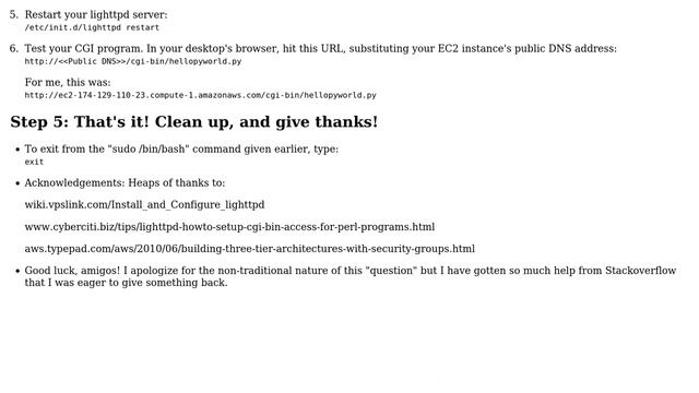 DevOps & SysAdmins: Python CGI on Amazon AWS EC2 micro-instance -- a how-to! смотреть онлайн