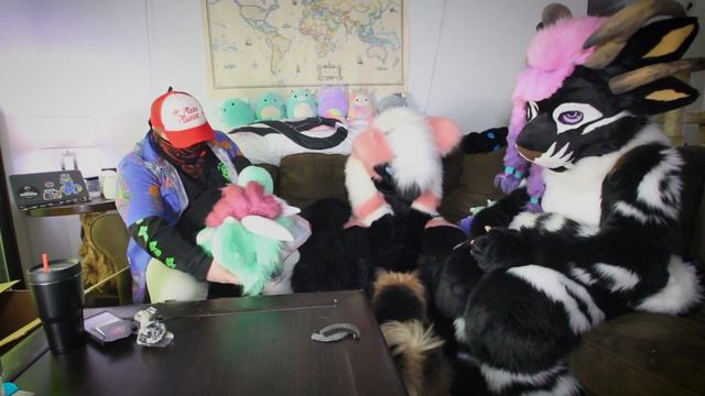 Bjorn Valentine Fursuit Unboxing  (MadDawg Studios)