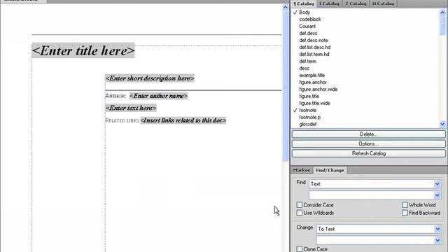 Adobe FrameMaker 11: Create a generic DITA topic смотреть онлайн