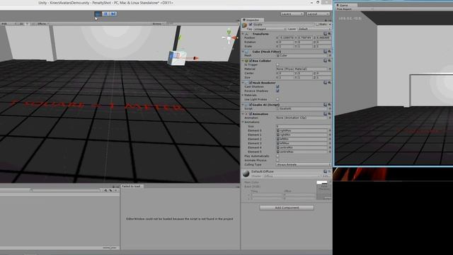 Penalty Shoot out Game in Unity3D using Kinect смотреть онлайн