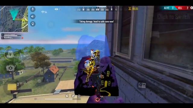 CLIMBING CLOCK TOWER IN DIFFERENT WAY FREE FIRE IN TELUGU