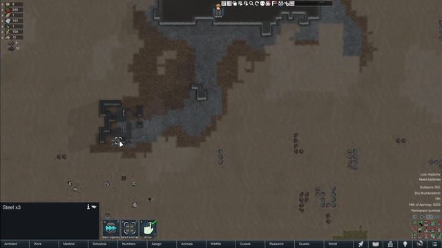 ONE YEAR as A NAKED Desert brutality survivor in Rimworld смотреть онлайн