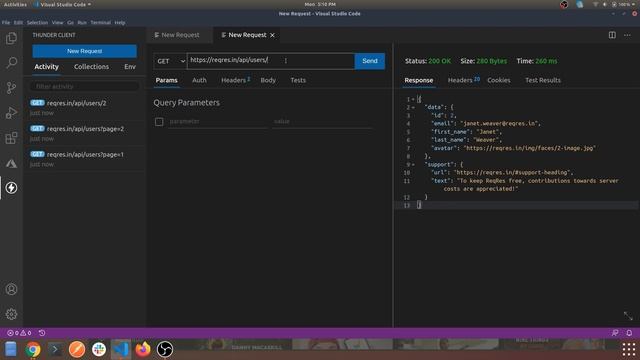 REST Operations Using Thunder Client VS Code Extension смотреть онлайн