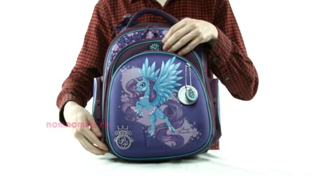 Яркий школьный рюкзак с единорогом Hummingbird TK34 Pony Princess смотреть онлайн