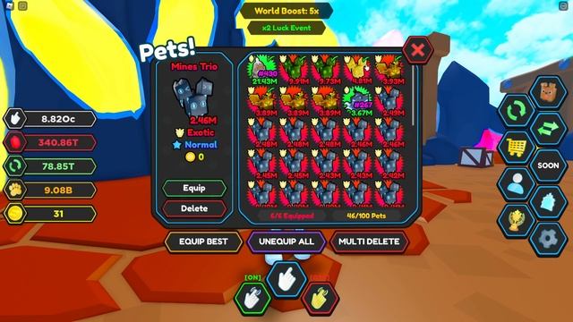 ВЫБИЛ НОВУЮ СЕКРЕТКУ В TAPPING LEGENDS X В РОБЛОКС! ROBLOX смотреть онлайн
