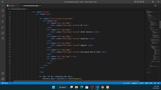 Design a responsive purchase history page using HTML, CSS, JavaScript and Bootstrap смотреть онлайн